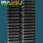 16" 400x86x50 CTL Rubber Track- Multi-Bar Pattern